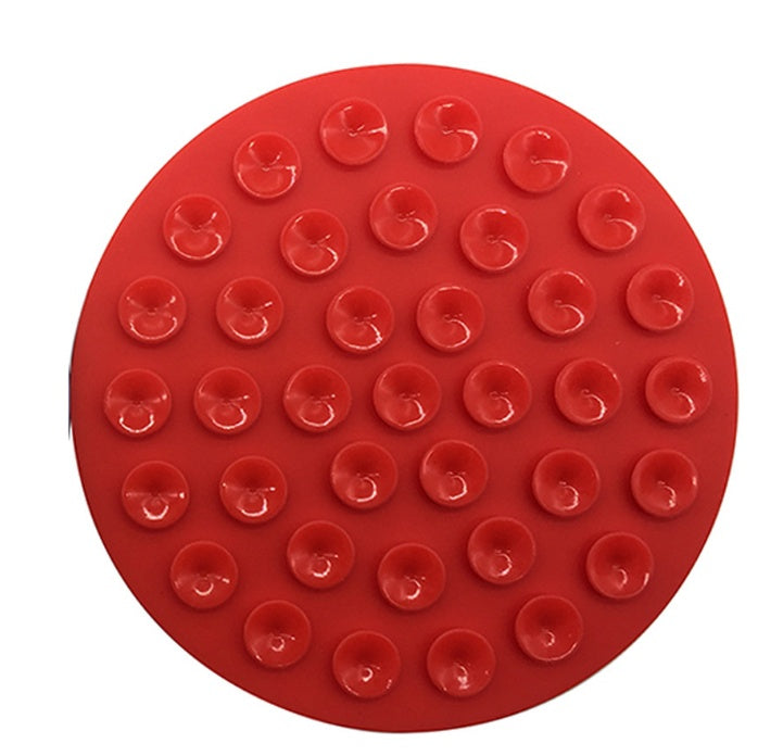 KFX-4348477 Silica Gel Dog Licking Plate Mold - 15x15cm, Easy to Clean and Maintain