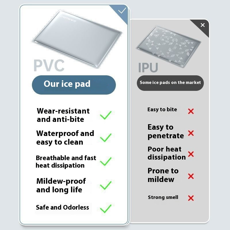 KFX-4349501 Cooling Gel Dog Mat for Summer Comfort - Various Sizes Available