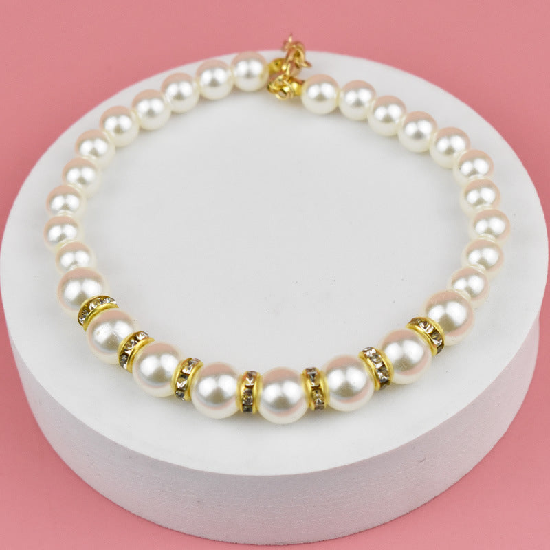 KFX-4350269 Resin Cat Necklace and Pet Jewelry with Tail Chain for All Seasons
