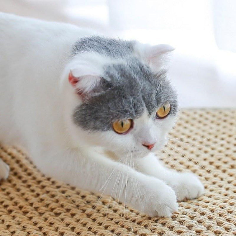 KFX-4353597 Large Anti-Scratch Sisal Cat Pad for Durable Furniture Protection