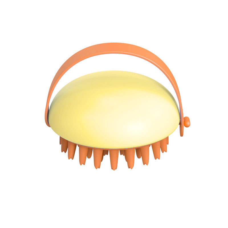 KFX-4355261 Silicone Pet Bath Massage Brush for Cats and Dogs – Soft Comb for Grooming and Relaxation