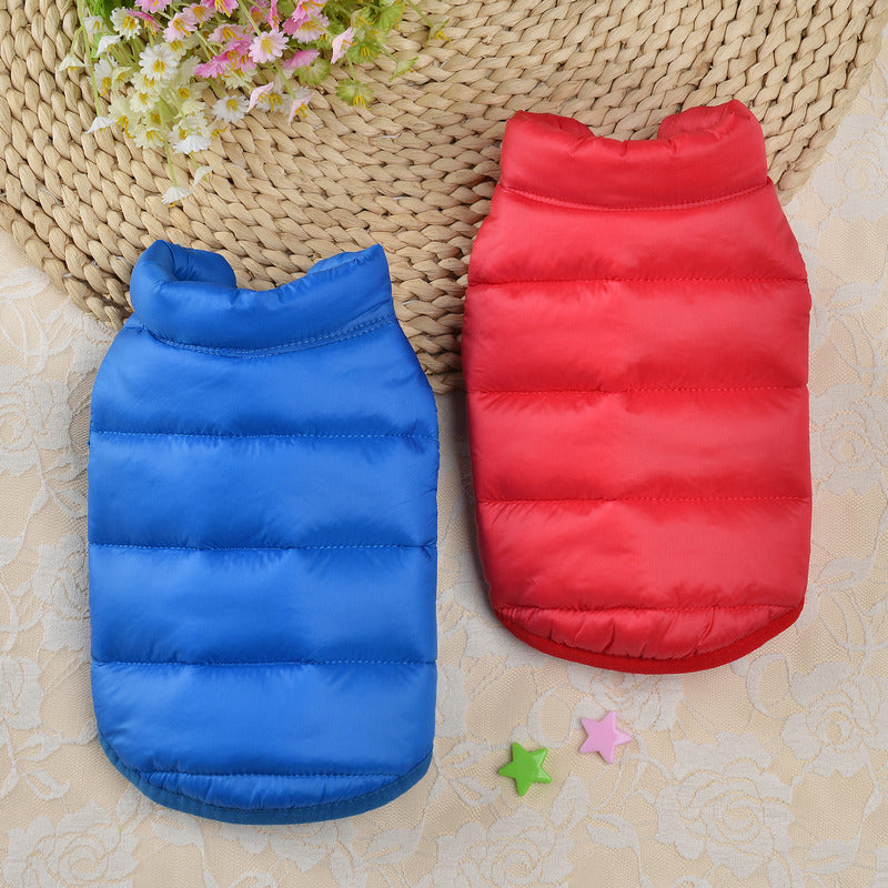 KFX-4357821 Cozy Thermal Padded Coat for Small Dogs and Cats - Lightweight, Durable, Easy to Wear