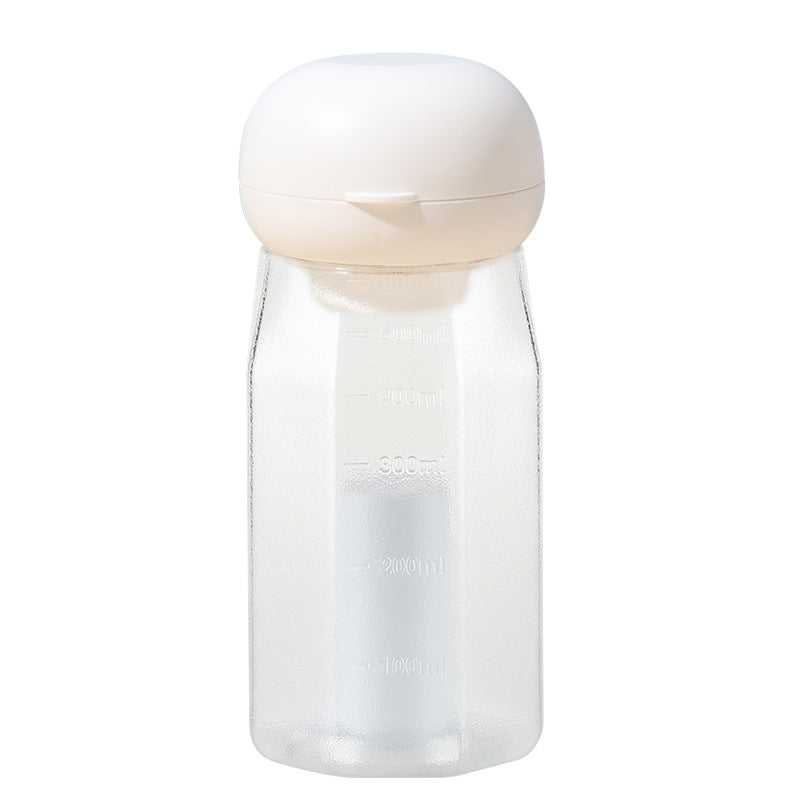 KFX-4359229 Portable Water Cup with Detachable Stool Bag - High Temperature Resistant, 600ml Capacity, Multiple Colors