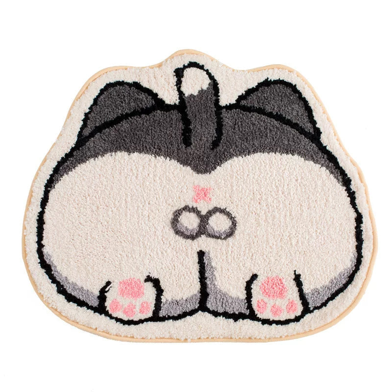 KFX-4362813 Cozy Non-Slip Cat and Dog Floor Mats in Various Cute Designs