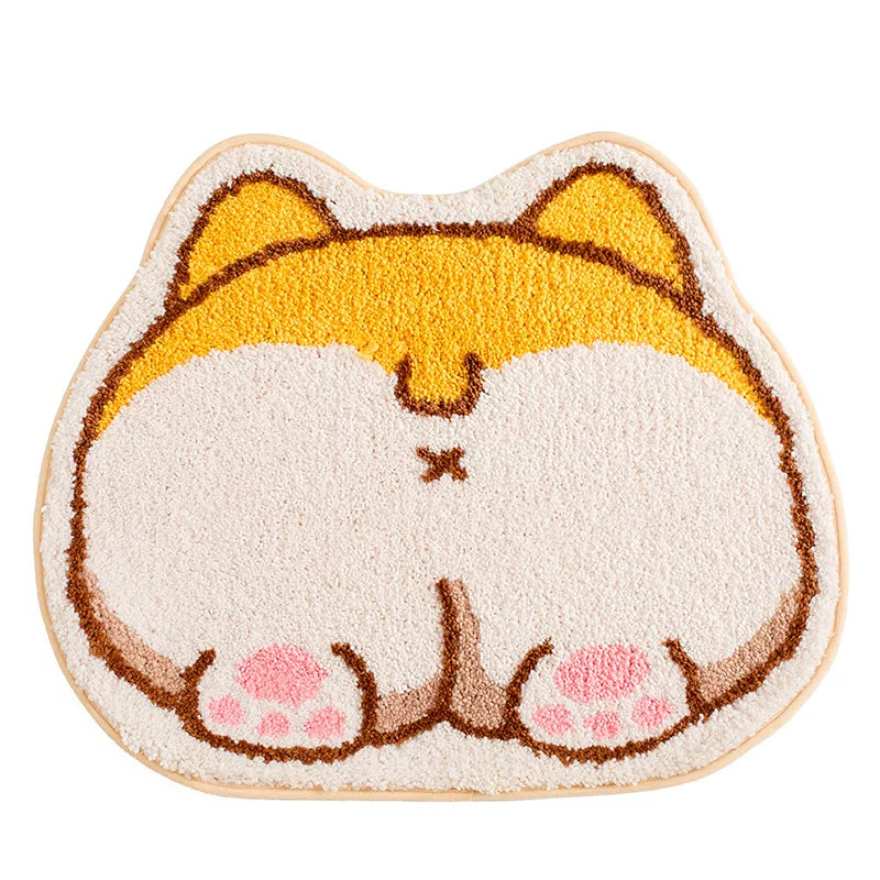 KFX-4362813 Cozy Non-Slip Cat and Dog Floor Mats in Various Cute Designs