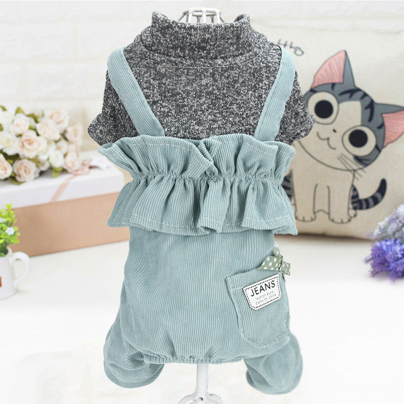 KFX-4363325 Four-Legged Pet Clothes for Dogs – Available in Sizes XS to XL, Comfortable Polyester Material