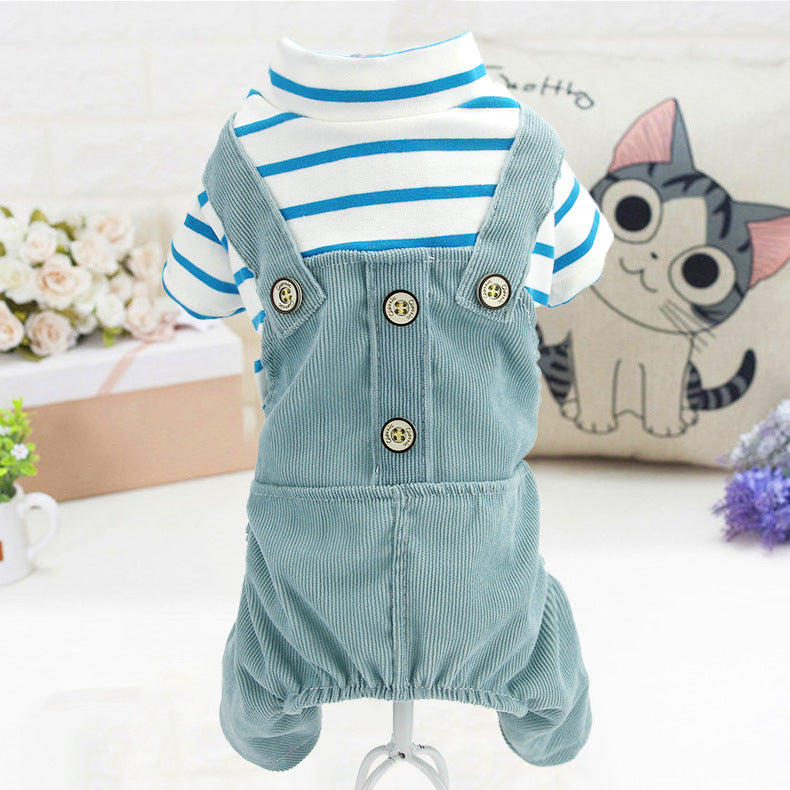 KFX-4363325 Four-Legged Pet Clothes for Dogs – Available in Sizes XS to XL, Comfortable Polyester Material