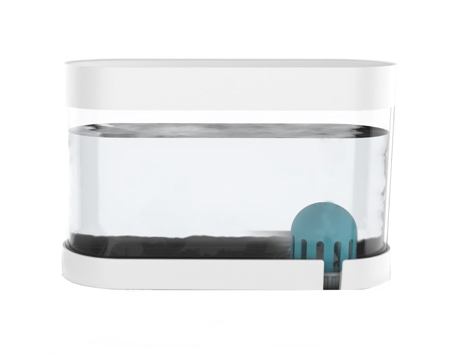 KFX-4369085 Automatic Pet Water Feeding Double Bowl with 1.5L Capacity for Cats and Dogs