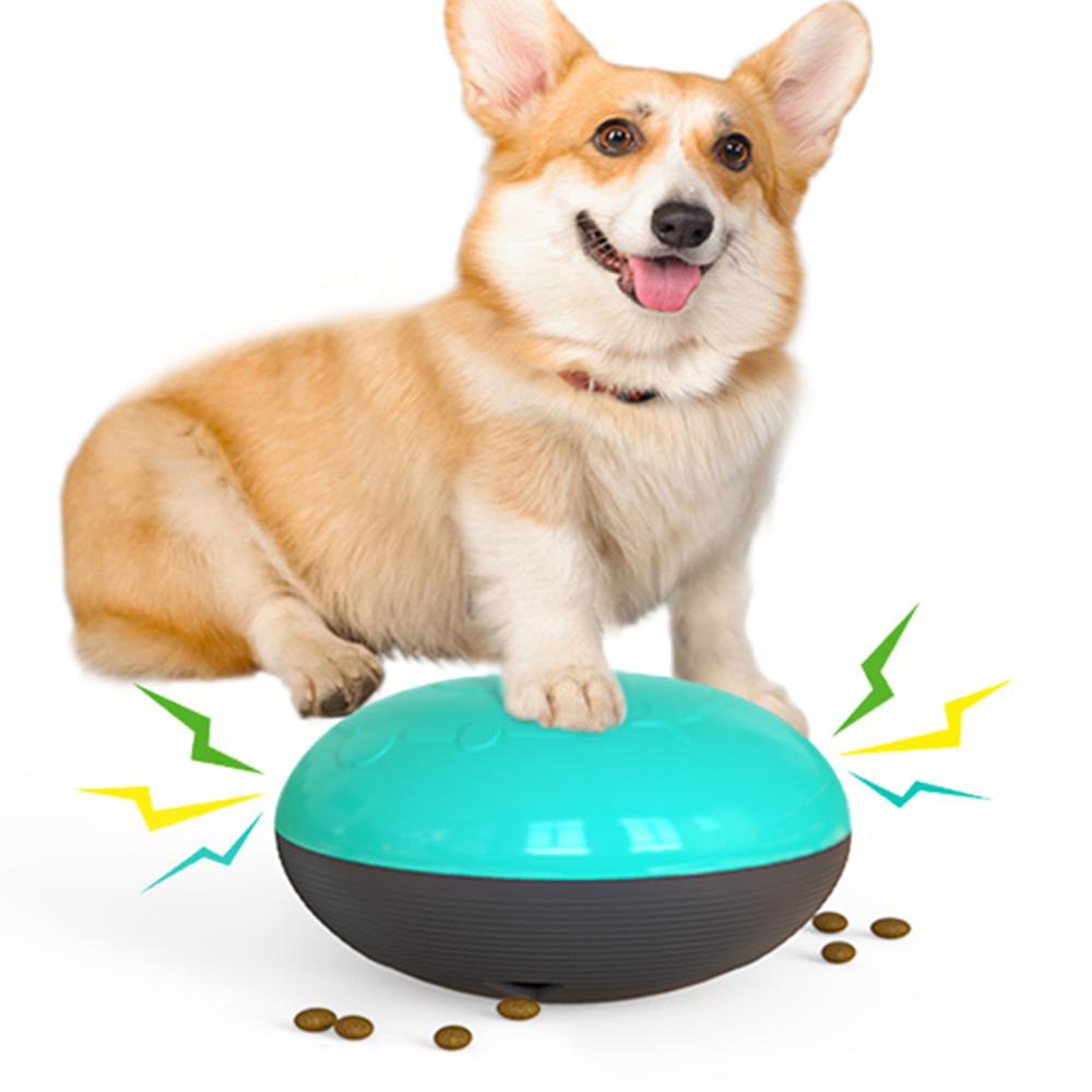 KFX-4369725 Sound Producing Chew Toy Ball - Durable TPR Material in Lake Blue, Green, or Yellow, Ideal for Gift Giving