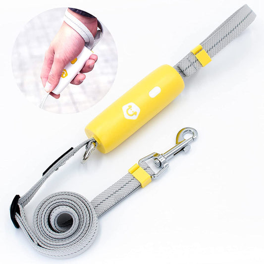 KFX-4374461 Hands-Free Elastic Dog Leash for Small and Medium-Sized Dogs, Adjustable Length, Durable Nylon and Polyester Material