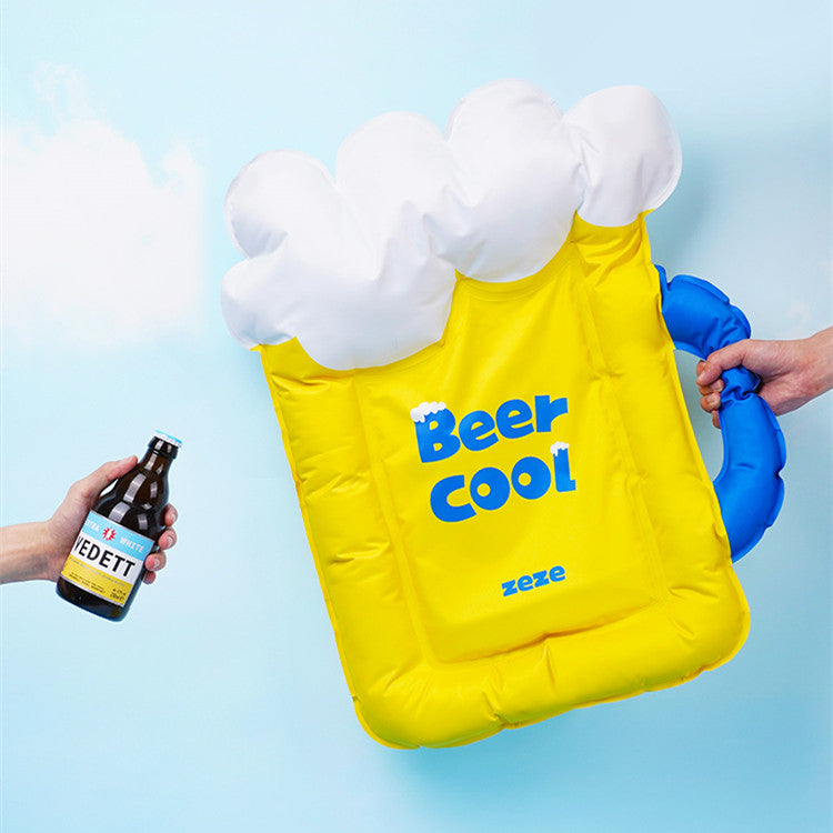 KFX-4382269 Pet Ice Pad for Dogs - Cool Mat for Sleeping, PVC and Resin, Available in Yellow and Blue