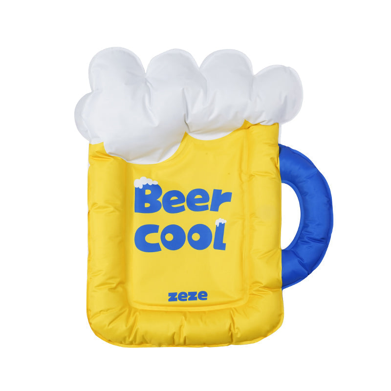 KFX-4382269 Pet Ice Pad for Dogs - Cool Mat for Sleeping, PVC and Resin, Available in Yellow and Blue