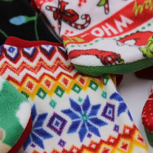 KFX-4391229 Cozy Christmas Dog Sweater in Fleece - Multiple Festive Designs and Sizes