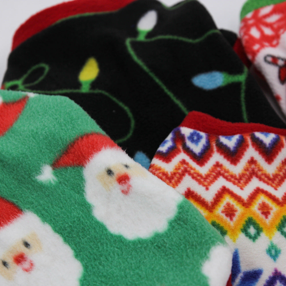KFX-4391229 Cozy Christmas Dog Sweater in Fleece - Multiple Festive Designs and Sizes
