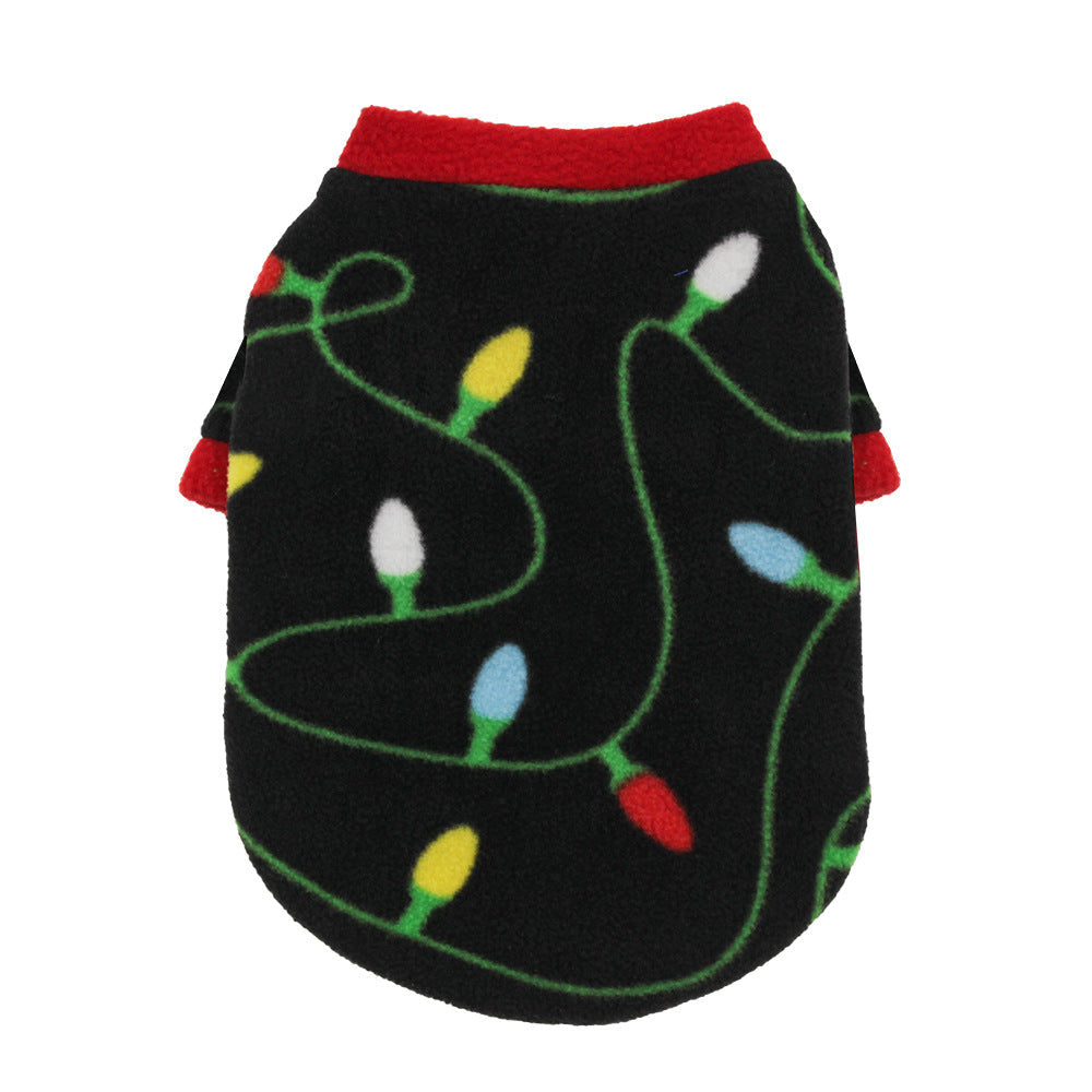 KFX-4391229 Cozy Christmas Dog Sweater in Fleece - Multiple Festive Designs and Sizes