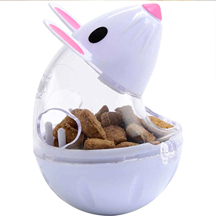 KFX-4392125 Leaky Tumbler Ball for Cats - Interactive Mouse Design, 5cm Diameter, 7cm Height, 33.6g
