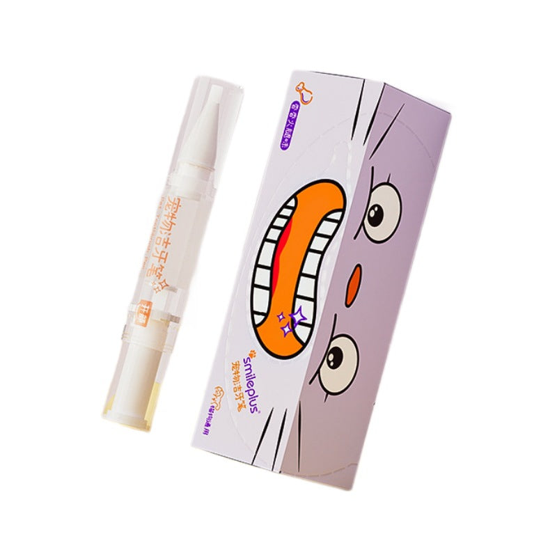 KFX-4393789 Pet Toothbrush Pen for Dogs and Cats – Tartar Cleaning and Teeth Whitening Formula, 5ml