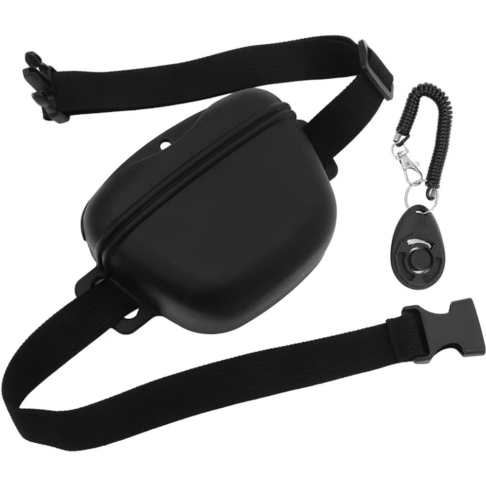 KFX-4398141 Portable Silicone Dog Training Waist Bag with Belt - Multiple Colors Available