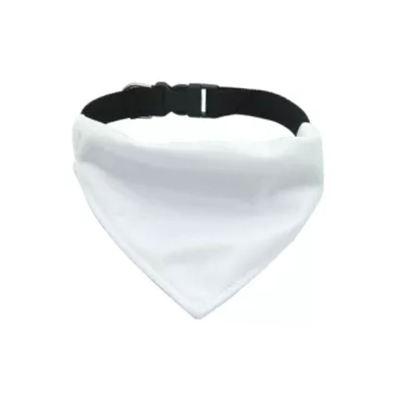 KFX-4399165 Personalized Adjustable Thermal Transfer Dog Scarf - Casual Style, Multiple Sizes Available