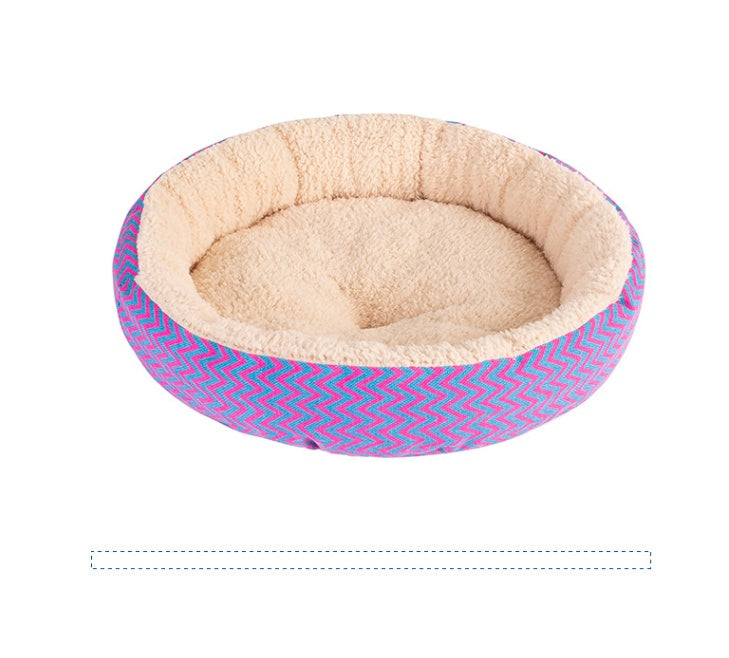 KFX-4401725 Pet-Friendly Litter Pad for Cats and Dogs - Soft Canvas with 3D PP Cotton Fill