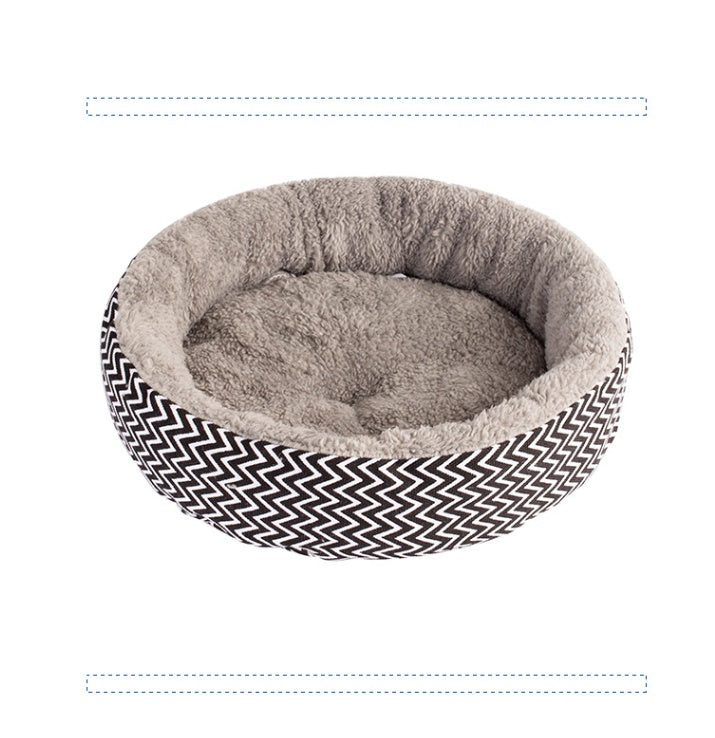 KFX-4401725 Pet-Friendly Litter Pad for Cats and Dogs - Soft Canvas with 3D PP Cotton Fill