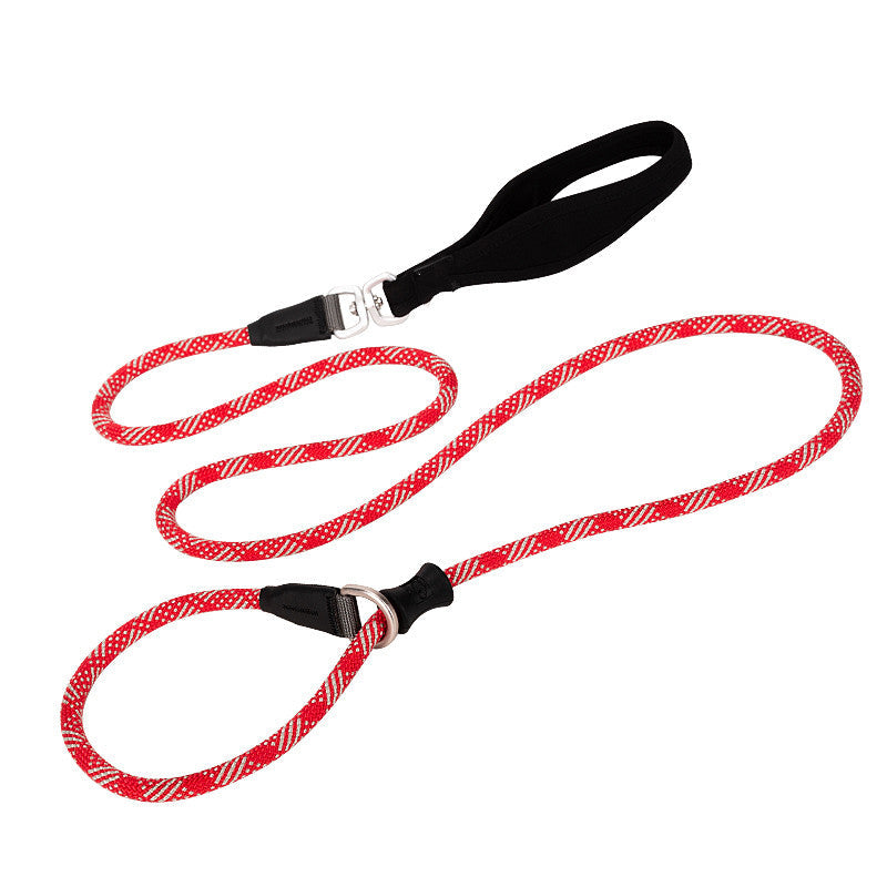 KFX-4407229 Fashionable Nylon Pet Dog Leash in Various Colors - Explosion-Proof Design