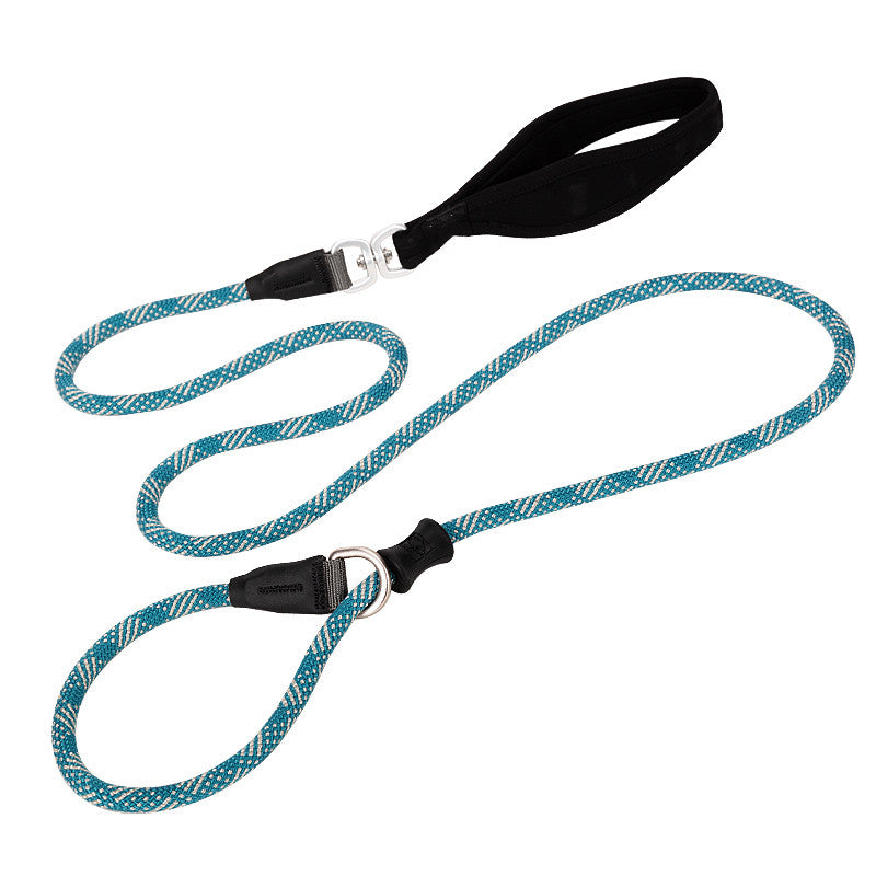 KFX-4407229 Fashionable Nylon Pet Dog Leash in Various Colors - Explosion-Proof Design