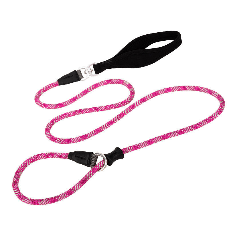 KFX-4407229 Fashionable Nylon Pet Dog Leash in Various Colors - Explosion-Proof Design