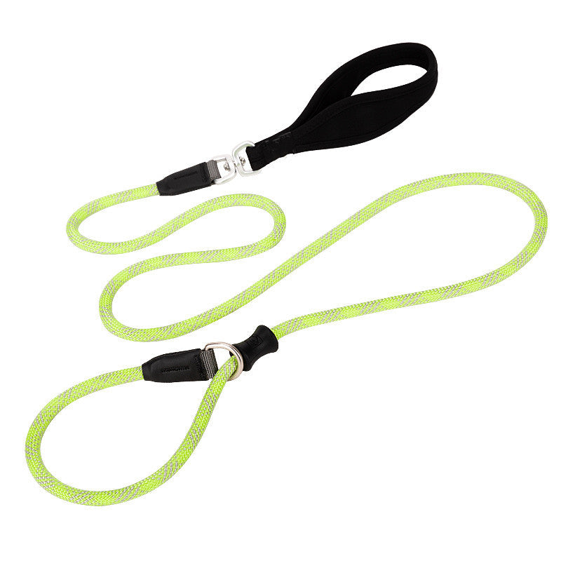 KFX-4407229 Fashionable Nylon Pet Dog Leash in Various Colors - Explosion-Proof Design