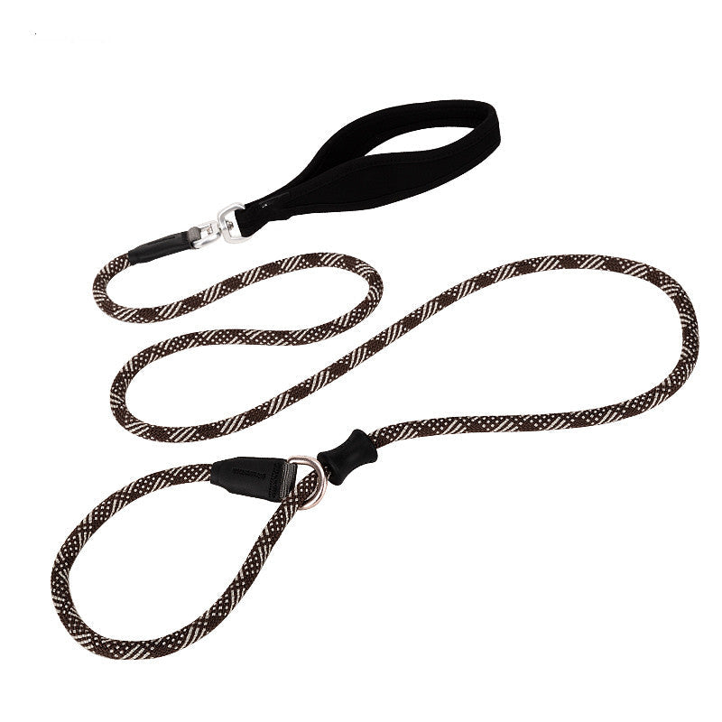 KFX-4407229 Fashionable Nylon Pet Dog Leash in Various Colors - Explosion-Proof Design