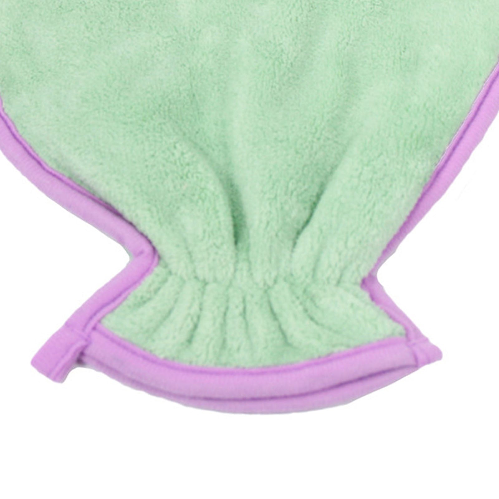 KFX-4412861 Double-Sided Absorbent Fiber Pet Bath Towel Gloves for Cats and Dogs