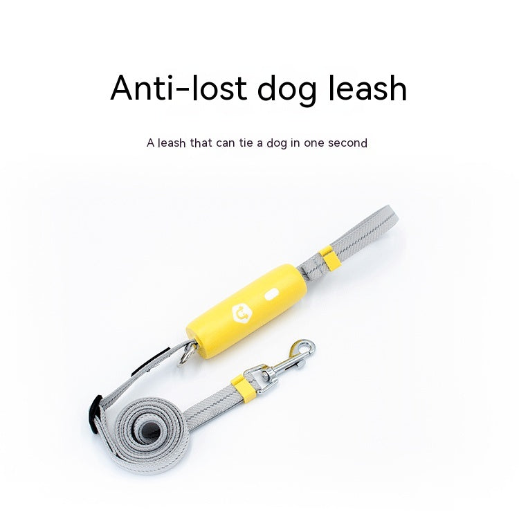 KFX-4412989 Stretchable Dog Leash for Small to Medium Breeds - Durable Nylon Material in Black, White, or Yellow