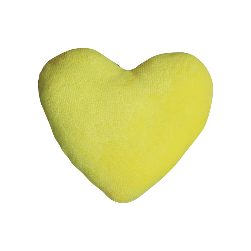 KFX-4414013 Plush Yellow Dog Chew Toy for Biting and Teething Relief