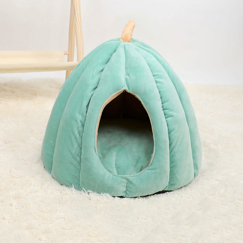 KFX-4415037 Warm Enclosed Pet Mat for Cats and Dogs - Soft Fiber Cotton with High Resilience and Thick Filling