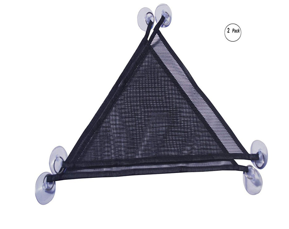 KFX-4420541 Reptile Hammock for Lizards and Snakes - Versatile Sucker Design, Set of 2