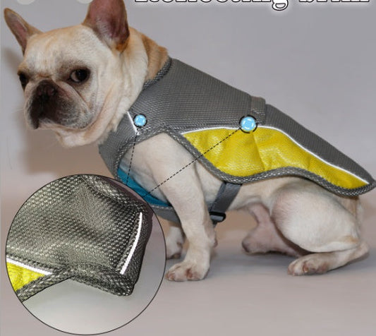 KFX-4423101 Cooling Dog Clothes for Summer: Lightweight and Breathable Apparel to Prevent Heatstroke