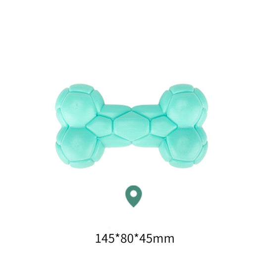 KFX-4423741 Floating Water-Resistant Sound Toy for Pets - Bite-Resistant Blow Molding Vocal Bones in Various Colors