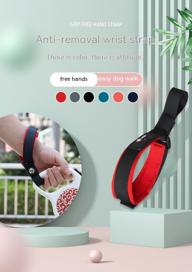 KFX-4428477 Hands-Free Dog Leash with Wrist Strap for Easy Walking, Multiple Color Options Available