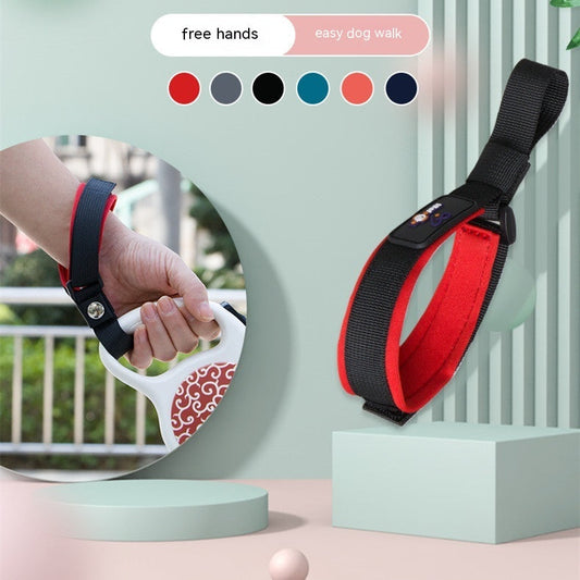 KFX-4428477 Hands-Free Dog Leash with Wrist Strap for Easy Walking, Multiple Color Options Available