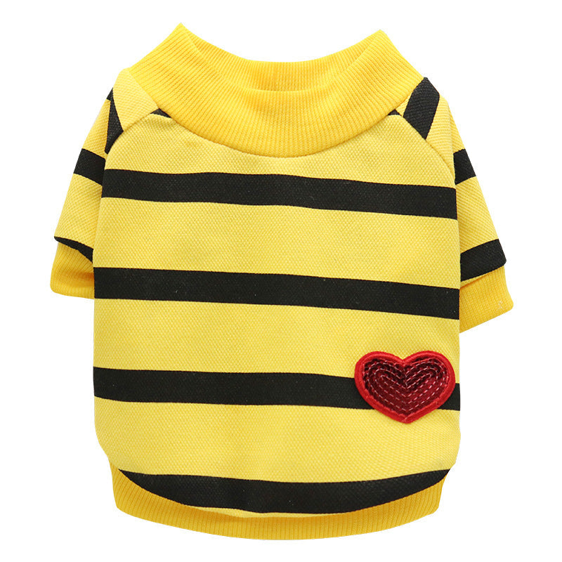 KFX-4428861 Casual Cloth T-Shirt for Puppies - Summer Style, Universal Fit