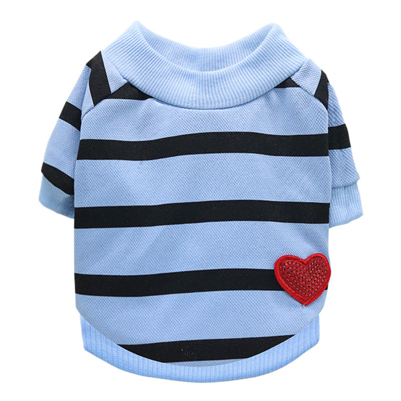 KFX-4428861 Casual Cloth T-Shirt for Puppies - Summer Style, Universal Fit