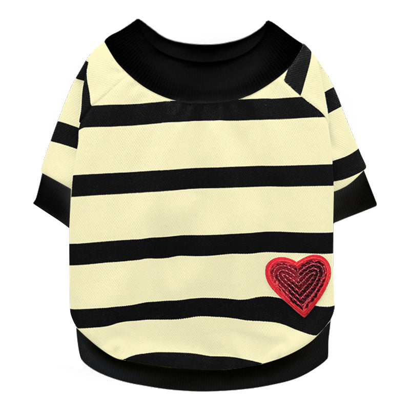 KFX-4428861 Casual Cloth T-Shirt for Puppies - Summer Style, Universal Fit