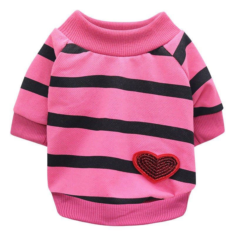 KFX-4428861 Casual Cloth T-Shirt for Puppies - Summer Style, Universal Fit