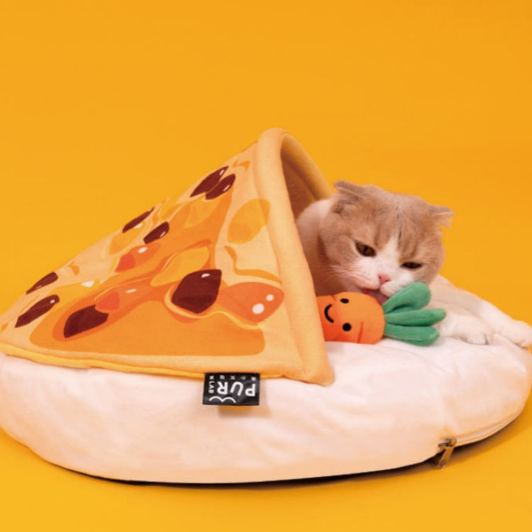 KFX-4430909 Cozy Removable Pet Nest Mat with Raised Rim for Secure Sleeping