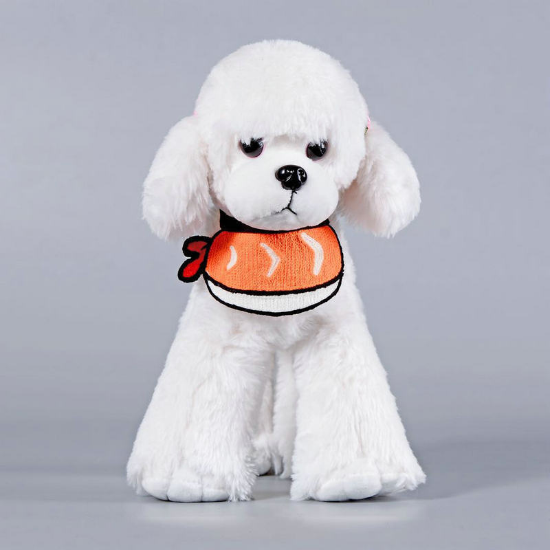 KFX-4432061 Casual Cartoon Pet Bib with Machine Cotton and Embroidery for General Use