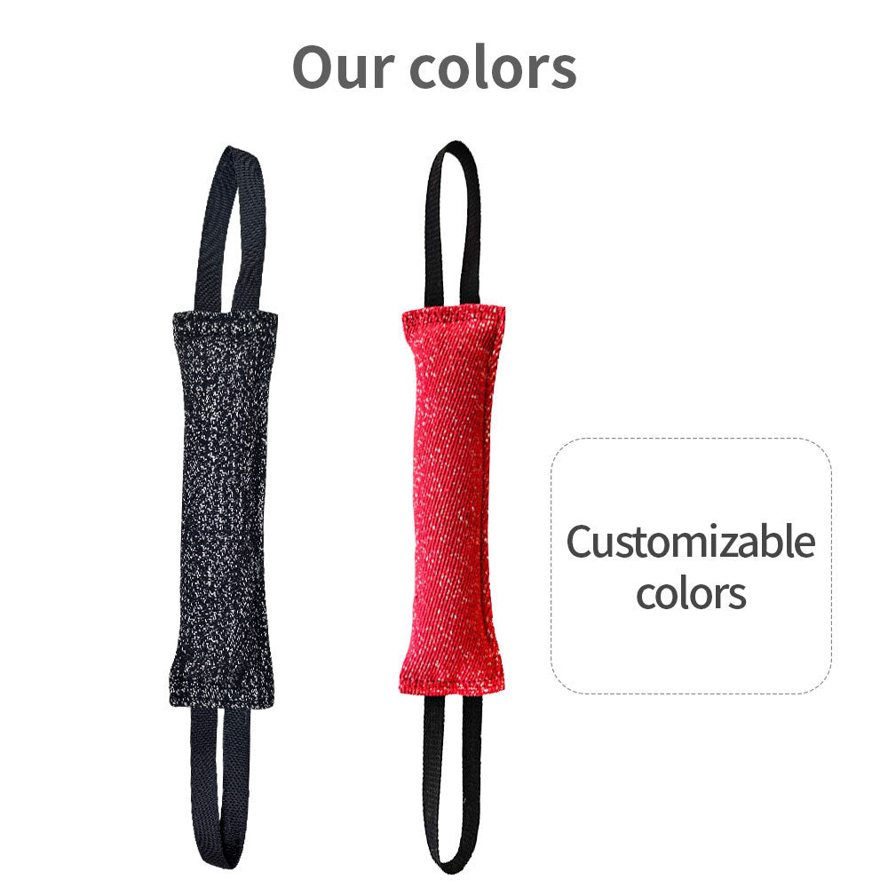 KFX-4433085 Durable Interactive Dog Tug Chew Stick for Teeth Cleaning - Great for Medium Breeds