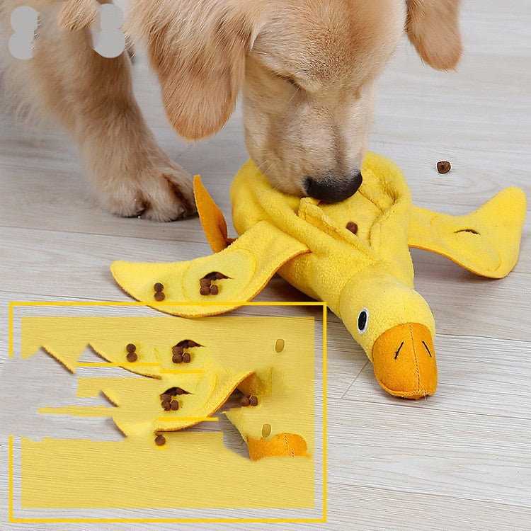 KFX-4434109 Soft Polar Fleece Sounding Plush Dog Toy, 36x34cm, Filled Cotton, Ideal for Chewing
