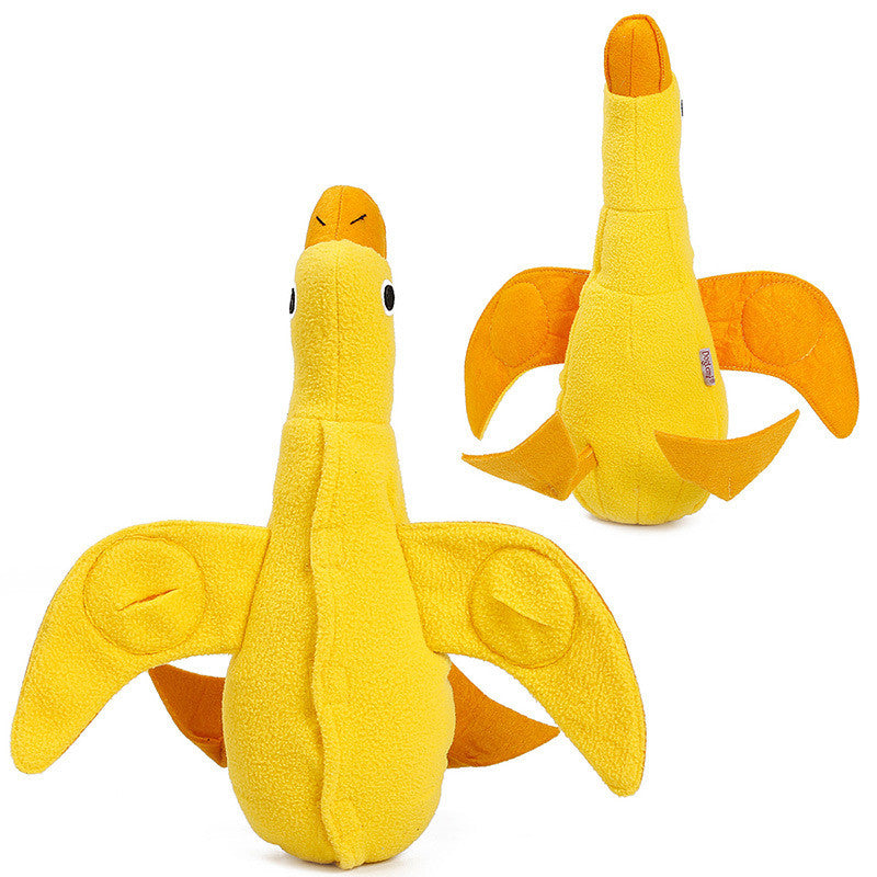 KFX-4434109 Soft Polar Fleece Sounding Plush Dog Toy, 36x34cm, Filled Cotton, Ideal for Chewing