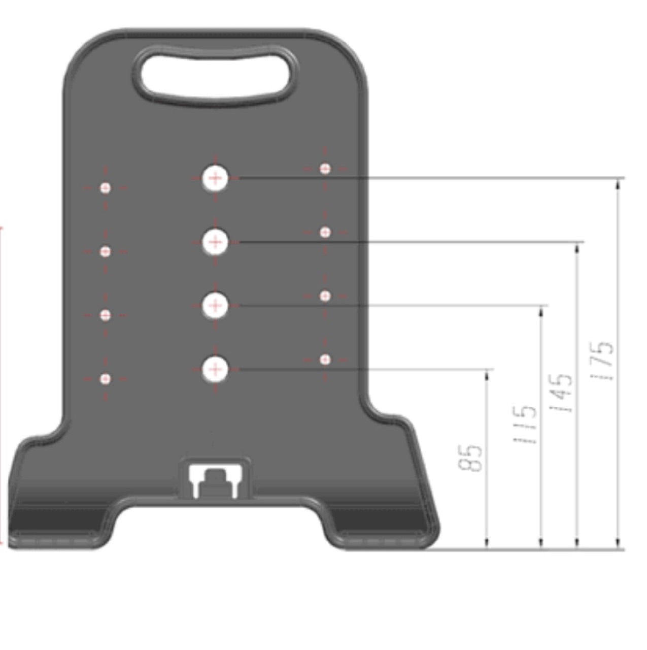 KFX-4434621 Height Adjustable Pet Feeding Table with Double Stainless Steel Bowls - Suitable for Cats and Small Dogs