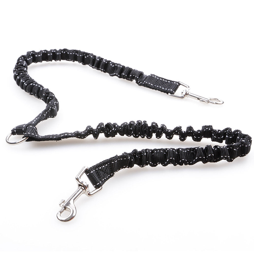 KFX-4439997 Dual Head Nylon Leash for Dogs - Medium & Small Sizes Available